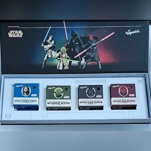 Soap Box Set Star Wars Dr. Squatch Limited Edition 4 Specifically Crafted Bars.